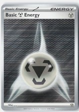 Basic Metal Energy 024 Common Scarlet & Violet Energies Pokemon Reverse Holo NM