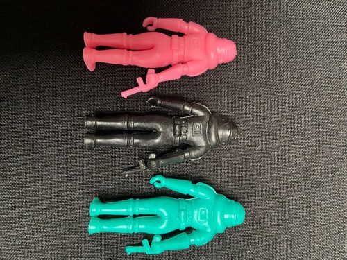 lot x 6 Dunkin Figures Darth Vader & Trooper original Star Wars LFL 1985 Yupi - Picture 8 of 8
