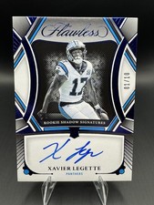 2024 Panini Flawless Xavier Legette RC Auto 01/10 Panthers