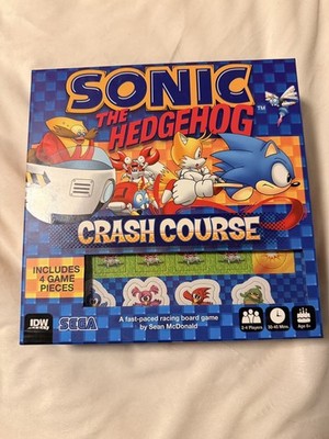 Sonic The Hedgehog Crash Course Board Game IDW Games Racing SEGA NEW SEALED