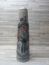 Large 17" Vintage Original King Cuckoo Clock Stein