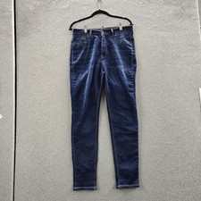 Curve Appeal Women Jeans 10/30 Blue Denim Skinny 28" Inseam