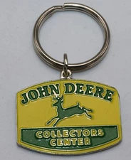 John Deere Jumping Deer Collector Center Keychain