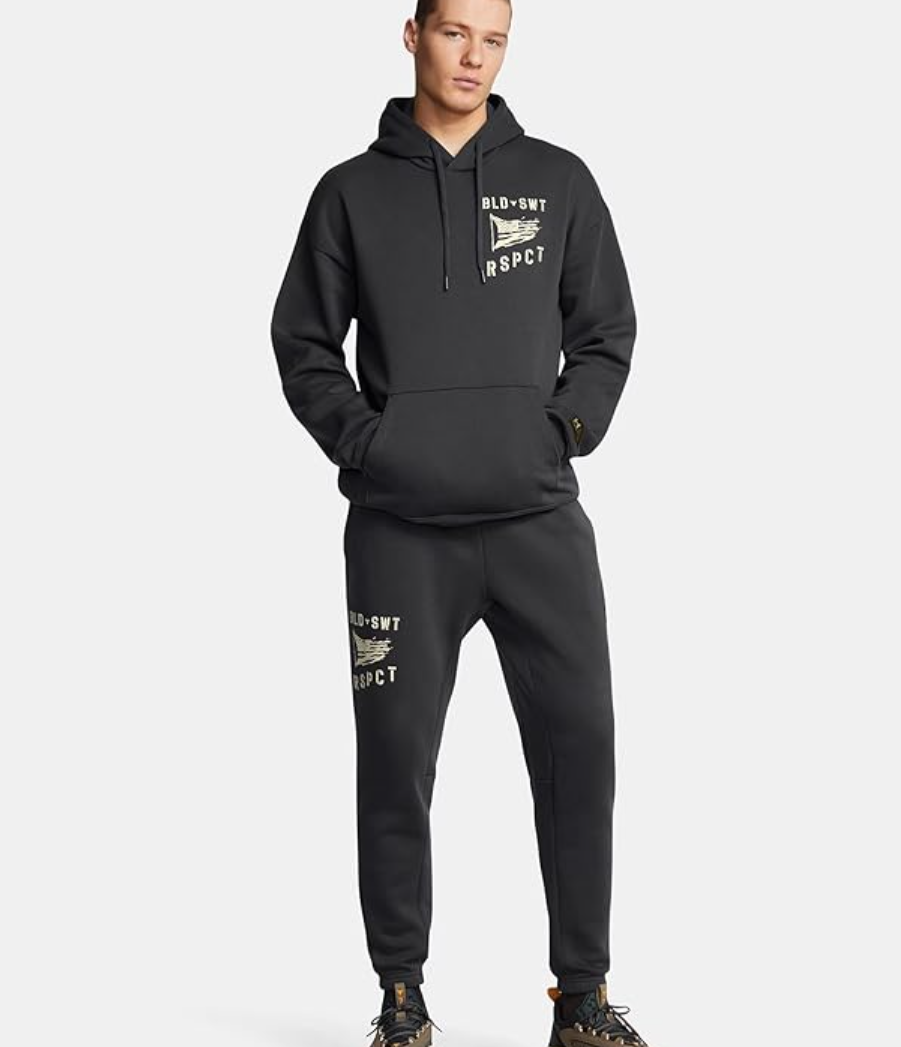 Under Armour Project Rock Icon Fleece Veterans Day Joggers 1386923