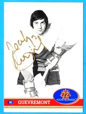Jocelyn Guevremont 1991 Future Trends Summit Series '72 Canada Gold Autograph