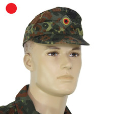 ORIGINAL BUNDESWEHR FELDMÜTZE MÜTZE KAPPE SCHUTZ BW NATO MILITARY ANGELN JAGEN 