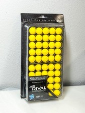 Nerf Rival 50X 50 Rounds High Impact Yellow Balls Ammo Refills By Hasbro