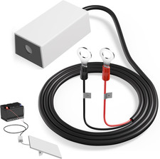 Starlink Mini 12V Battery Adapter with Step up Converter, Battery O Ring Cable t