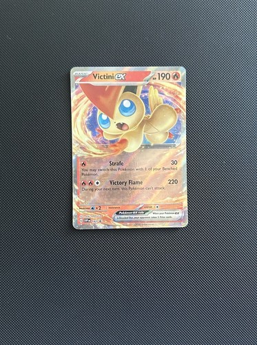 Victini ex 142 Holo Promo Scarlet & Violet Promo Pokemon Holo Lightly Played