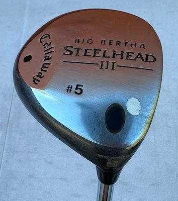 Couvre-tête De Bois De Golf Callaway Big Bertha Steelhead 3 - Occasion