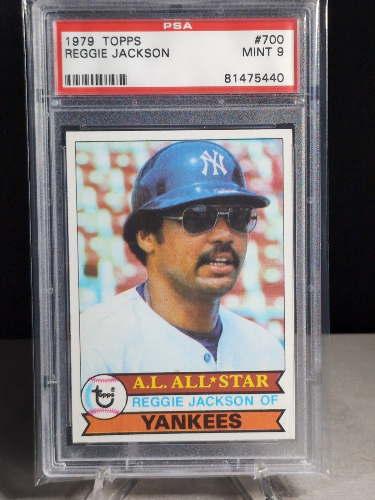 1979 topps #700 Reggie Jackson PSA 9!! HOF, Super sharp well centered 500HR club
