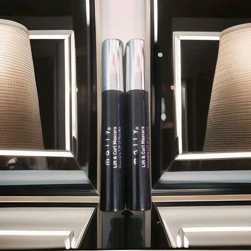 Lot of 2 MALLY LIFT & CURL MASCARA— Full Size 0.31 Oz. NWOB Black