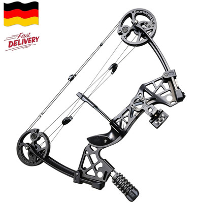 Compoundbogen 30-60lbs IBO 310fps für Jagd & Bogenschießen Sportbogen Erwachsene