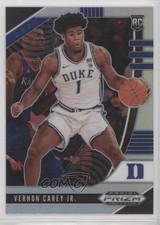 2020-21 Panini Prizm Draft Picks Silver Prizm Vernon Carey Jr #67 0a3