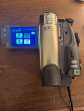 Sony Handycam DCR-HC36 Bundle Camcorder Battery Remote Cables Charger w Case