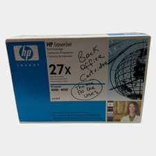 NEW Sealed Genuine HP 27X C4127X High Yield Black Toner for LaserJet 4000 4050