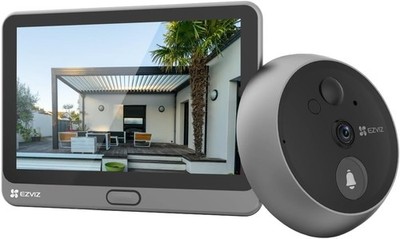 WLAN Türklingel mit 166° Weitwinkel und PIR-Sensor, 2MP Türspion Kamera mit 4...