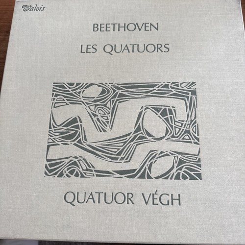 Rare Valois France 10-LP Beethoven/QUATUOR VEGH 'Les Quatuors' NM/NM- Tested
