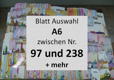Diddl Blatt A6 AUSWAHL zwischen Nr. 97-238 + mehr Raritäten frisch vom Block
