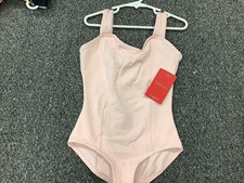 Capezio Pink Ballet Leotard with Wide Straps and Built-in Bra