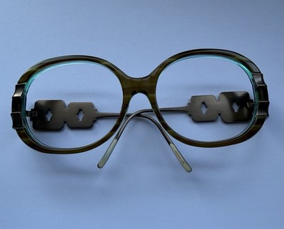 Vintage Christian Roth CR14266 KH Sunglass Frames Titanium Japan 58-17-120 Case