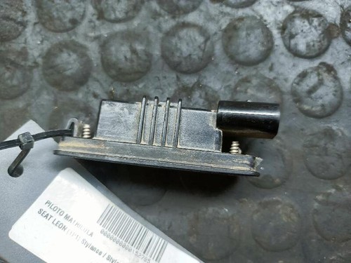 piloto de matrícula para SEAT LEON (1P1) STYLANCE STYLE 2007 152785 - Imagen 6 de 6