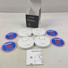 NEW EVA Logik Ultra-Thin Glass Break Alarm Perfect for Any Window 4 Pack NST003