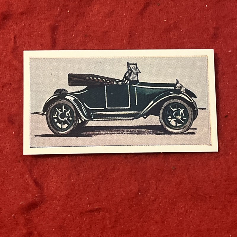 1964 Sweetule “Vintage Cars” 1919 TWO SEATER DODGE Tobacco Card #13   NM-MT