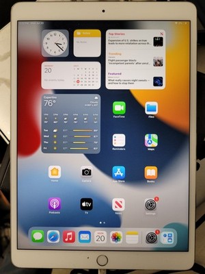 Apple ipad pro 10.5'' wifi A1701 silver 256gb unlock used DMPVR0PXHP51