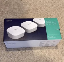 Eero Dual Band Mesh Wi-Fi Router Signal Extender 3-Pack Network System J010311