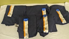 Gildan Unisex Adult Heavy Cotton t-shirt Medium 5-pack Navy Classic Fit G5000