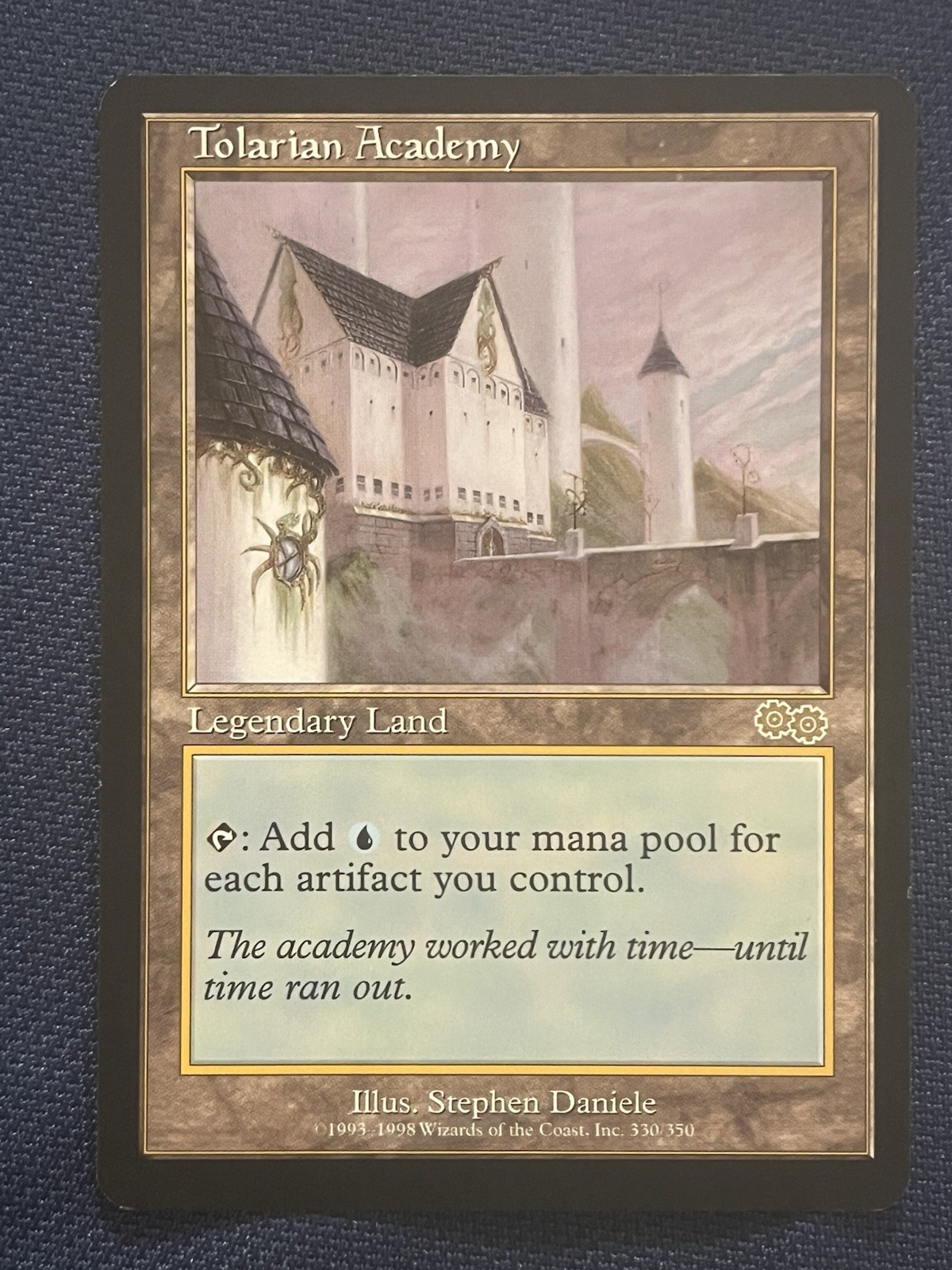 MTG 1998 URZA'S SAGA TOLARIAN ACADEMY NEAR MINT