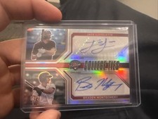 2025 Panini Prospect Edition College Ties LaViolette/Montgomery Dual Auto #DA-JB