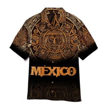 Aztec Mexico Aloha Hawaiian Shirt