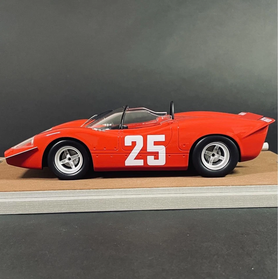 Tecnomodel 1/18 Abarth 2000SP SE010 Imola 1969 #25 limitado a 100 Foto 3 de 4