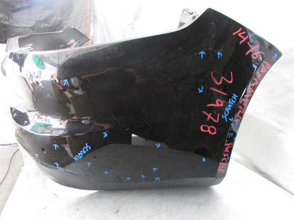 Cubierta de parachoques trasera Porsche Panamera 2014-2016 - fabricante original sin envío 31978 Foto 3 de 4