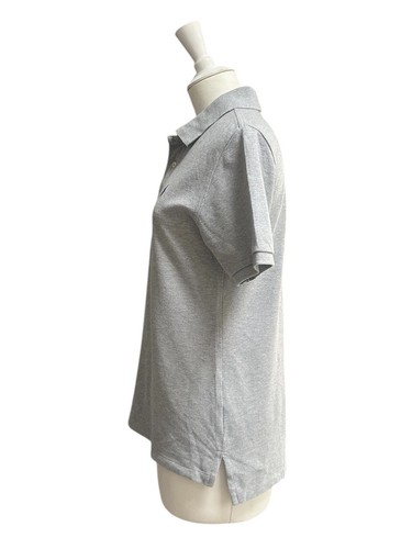 Women’s Polo Ralph Lauren Polo Shirt Pique Cotton Pony U.K. 14/16 Large Grey - Picture 16 of 20