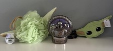 Bath Body Works Mandalorian Bundle Loofah, Coun Wallplug NWT