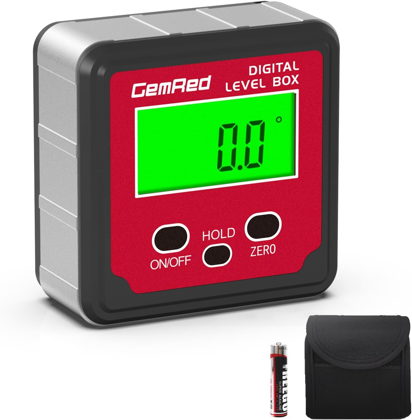 Digital Level Box, Digital Angle Finder Tool Bevel Gauge Inclinometer with Hold