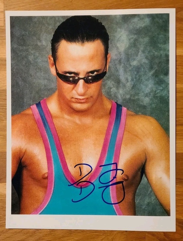 DANNY DORING signed 8 X 10 photo ECW WWE WWF pro wrestling autograph