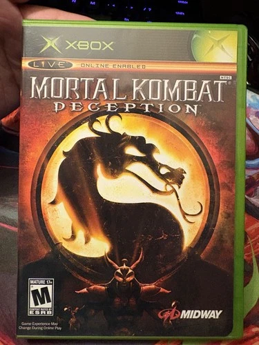 Mortal Kombat: Deception Xbox Multiplayer Manual Included