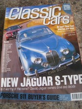CLASSIC CARS MAY 1999 JAGUAR S-TYPE PORSCHE 911 GUIDE ALFA GIULIETTA RS ASTON BM