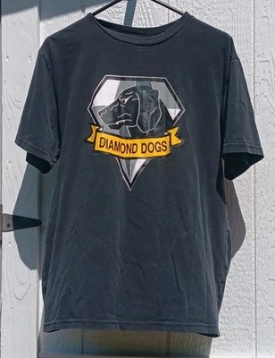 MGS Metal Gear Solid V Diamond Dog T Shirt The Phantom Pain Big Boss