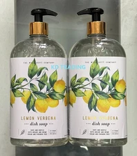 (2-Pk) THE WELL-KEPT COMPANY ~ LEMON VERBENA Essential Oil DISH SOAP Wash 724ml