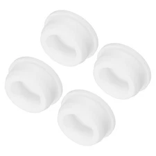 4 Pcs High Temp Silicone Plug Mount Dia 34.8mm/1.37 Inch t Shaped Rubber Stopper