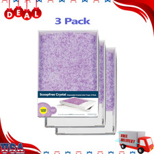 3-Pack PetSafe ScoopFree Lavender Crystal Litter Tray Refills, 4.3 lb Bags