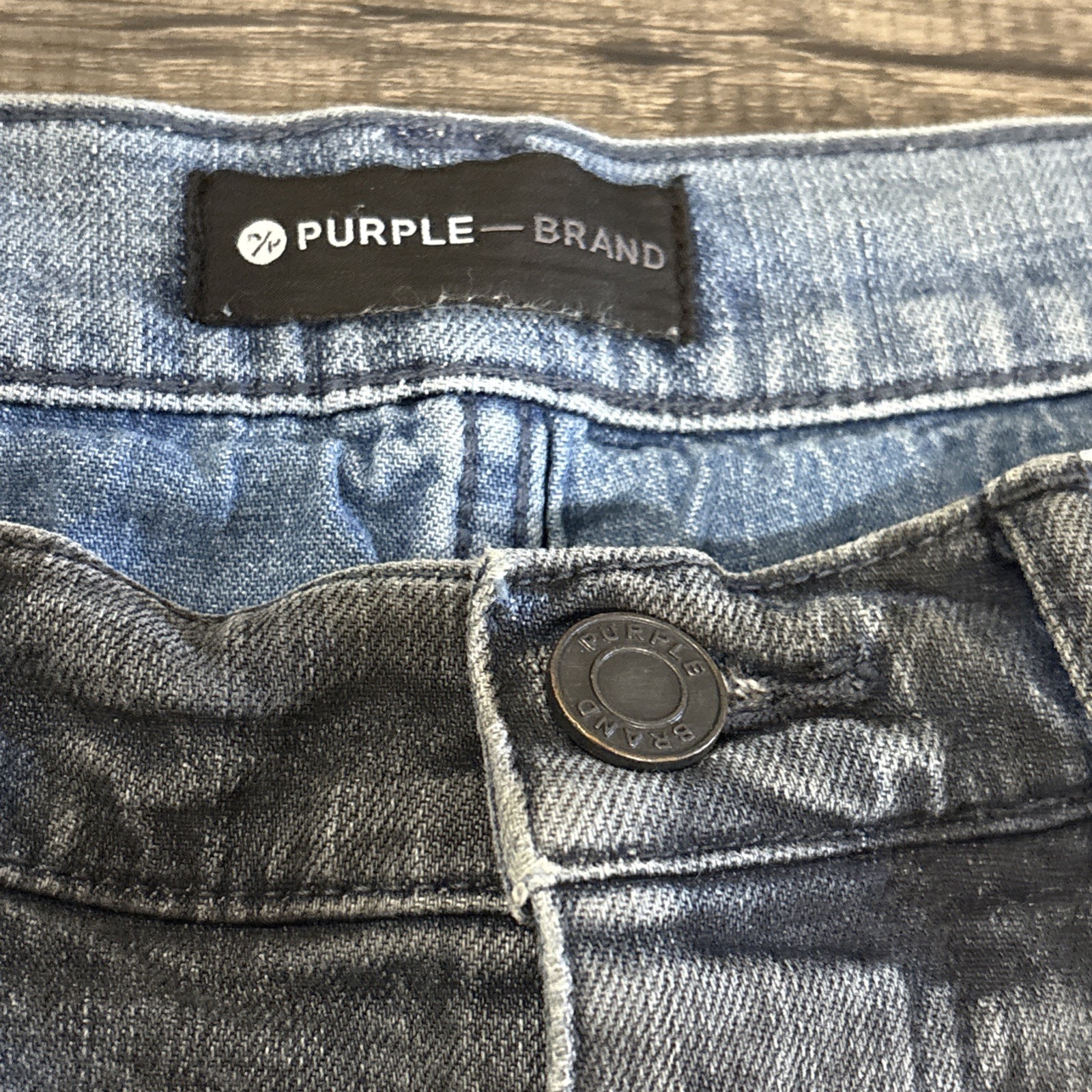 Purple Brand Men’s P001 Paint Splatter Slim Leg Low Rise 31 Fits 30 X 30.5 NEW - View 6