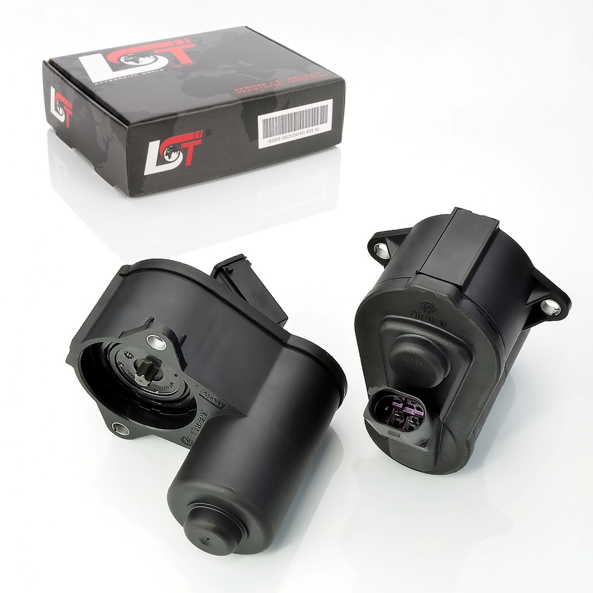 2x Actuator for Handbrake Caliper EPB for Seat Alhambra - 6-SIDED TORX