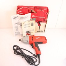 Milwaukee 9070-20 1/2" Impact Wrench USED 1800 RPM w/ Rocker Switch & Detent Pin
