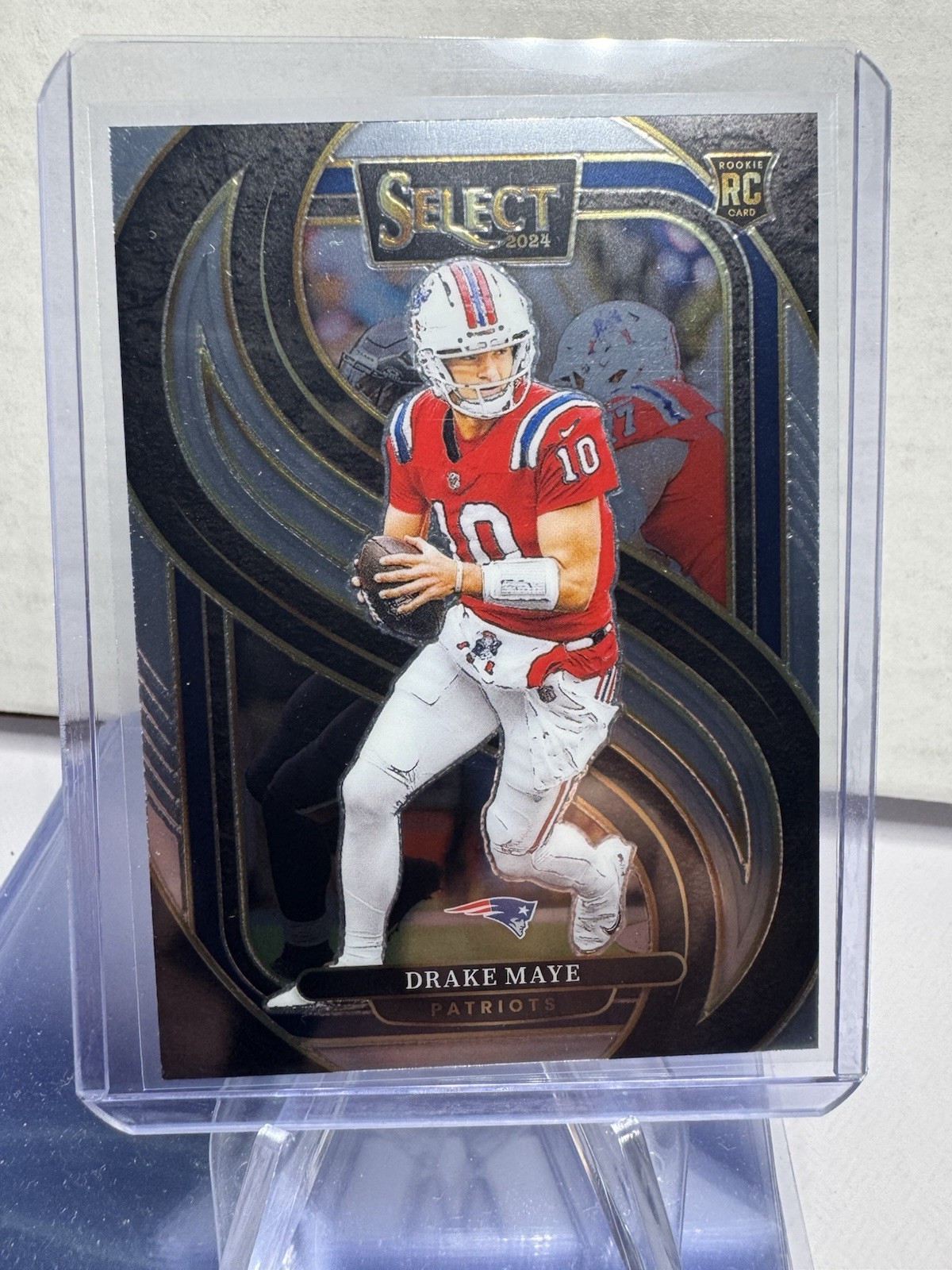 2024 Panini Select Drake Maye Premier Level Rookie #113 Patriots